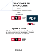 S3 - Unidad 2 - Diseño, Cálculo y Ejecución de Instalaciones Sanitarias en Edificaciones