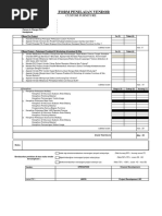 Form Penilaian Vendor (Furniture)