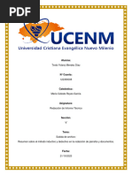 Resumen Sobre El Metodo Inductivo y Deductivo en La Redaccion de Parrafos y Documentos - Docx