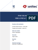 Informe de Investigación Clima Organizacional