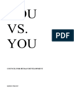 You VS You