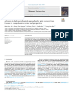 2023 Advances in Hydrometallurgical Approaches For Gold Recovery From E Waste A Comprehensive Review and Perspectives