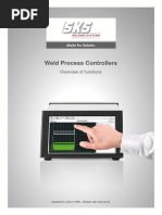 SKS PI Weld Process Controllers Overview of Functions en