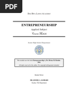 Entrepreneurship Unit 4