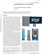 Integration of Paper-Based Microfluidic Devices With Commercial Electrochemical Readers