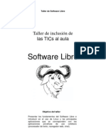 Taller Software Libre y Linux