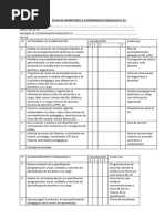 Ficha de Monitoreo A Coordinador Pedagogico Jec