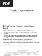 Trypsin Chymotrypsin