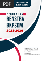 Renstra Perubahan BKPSDM 2021 - 2026-2