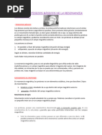 Principios Fisicos Básicos de La Resonancia Magnetica