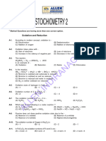 Stoichiometry 2: Allen Indiranagar