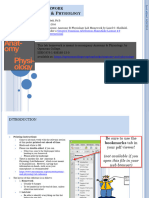 Anatomy and Physiology Lab Homework