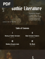 Group 8 - Gothic Literature