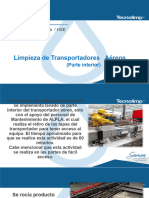 Limpieza de Transportadores Aéreos - 02