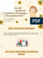 UNIDAD 3 PPT1 - "Prevención Del Estrés Por Medio de La Gestión Del Tiempo y La Organización"