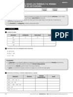 3 Eso. Polinomios. Repaso y Apoyo