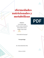 Neuropsicologia Enfermedades Nutricionales y Metabolicas