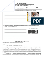 Evaluare 20.04.22 Clasa 9