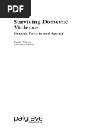 Paula Wilcox - Surviving Domestic Violence - Gender, Poverty and Agency