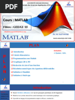 Cours Matlab - Version Finale