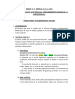 SESIÓN #19 - EL DELITO DE DENEGACIÓN O DEFICIENTE APOYO POLICIAL Y REQUERIMIENTO INDEBIDO DE LA FU (Art. 378° Y 379º C.P.)