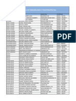 Cartilla de Kinesiólogos y Fisioterapéutas