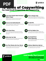 10 Laws of Copywriting Cheat Sheet