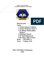 KTI Kimia (Pembuatan Es Krim Menggunakan Kaleng Bekas)