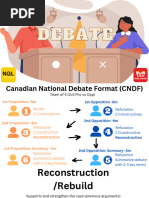 Canadian National Debate Format (CNDF)