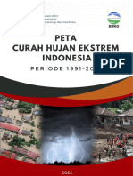 Peta Curah Hujan Ekstrem Indonesia Periode 1991-2020