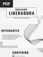 Grupo 3 La Pedagogía Liberadora y La Pedagogía Crítica