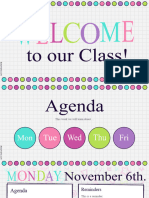 Welcome To Class Confetti - Mini Theme SlidesMania