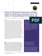 Applied Turfgrass Science - 2014 - Roberts - Impact of Antimicrobial Compounds On Etiolation Caused by Xanthomonas