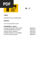 PC-7 Gestion Tactica