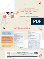 Investigación Dolor Pelvico Agudo - Yarissa Infantes Chullunquia