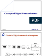 Concepts of Digital Communications