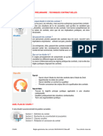 Techniques Contractuelles