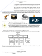 Activity Sheet in Science Week 4 5