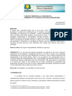 A Mente Criminosa e A Psicopatia No Âmbito Jurídico e Na Legislação Penal Brasileira