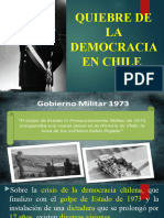 El Quiebre de La Democracia en Chile 1