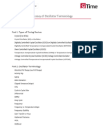 Oscillator Glossary SiTime - 1