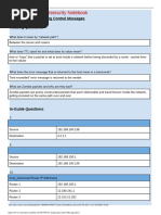 3.3.2 Analyzing Control Messages