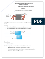 Force and Pressure Dps