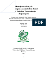 Proposal Managemen Proyek Pembangunan Jembatan