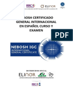 Informacion Curso Nebosh Igc