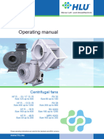 Radialventilatoren Betriebsanleitung GB 2018-03