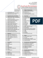 Rubber Chemicals Lab Line Rubber Chemical PDF