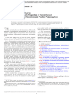 Standard Test Method For Determining Tensile Properties of Nonreinforced Polyethylene and Nonreinforced Flexible Polypropylene Geomembranes