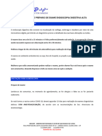 Orientações Endoscopia Digestiva Alta - Cedusp - Revisao 01