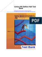 Macroeconomics 6th Edition Hall Test Bank